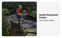 Waterproof Solar Creature Garden Light Energy Saving LED Creature Figure Stake Light Auto On/deactivate for Yard, Patio, Pathway