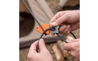 Compact Rope Anchor Hook Textured Anchor Hook One-Handed Hardware Quick-Release for Camping
