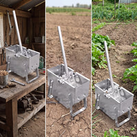 Heavy Duty Hand-Cranked Peanut Sheller Rust-Resistant Peanut Sheller with Hand Crank Labor-Saving Kitchen Tool High Efficiency for Farmers, Farm
