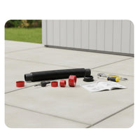 Rain Barrel Overflow Kit Leakproof Rain Barrel Linkage Set Easy Installation Rainwater Diverter Hose Set for Garden, Outdoor