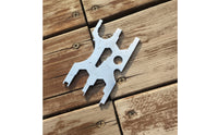 Multifunction Scuba Regulator Tool Stainless Steel Scuba Multi-Tool for Dive Technicians, Gear Maintenance