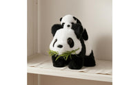 Mother and Baby Panda Toy Electronic Walking Panda Toy Soft Fuzzy Standing