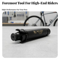 Black Metal BB90 BB92 Bearing Puller Machined Press Fit Bottom Bracket Removal Tool Compact Push-Fit Bottom Bracket Tool Cylindrical for Cyclists