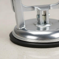 Heavy-Duty Suction Cup Seam Setter Thickened Rubber Pad Tile Separation Leveler Labor-Saving Double Suction Cup Lifter Adjustable for Installers, Professionals, Home Renovation, Job Site