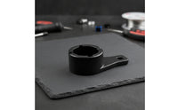 Harmonic Damper Pulley Holding Tool Black Iron Main Shaft Damper Pulley Holding Tool Heavy-Duty Main Shaft Holder with Fasteners for Mechanics