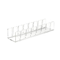 Acrylic Baseball Cap Organizer Clear Baseball Cap Display Stand Upright Hat Rack Tabletop for Teens