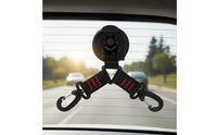 Carabiner Suction Cup Mount Rotatable Mounting Hardware No Drilling for Camping