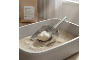 Cat Waste Sifter Short Handle Sifting Ladle Shiny Finish Cat Litter Sifter