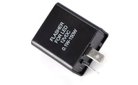 LED Flasher Relay Compact 2-Terminal Flasher Relay Vehicle Part Box-Shaped Printed Text