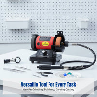 Mini Desktop Bench Polisher, Multifunctional Sharpening Tool