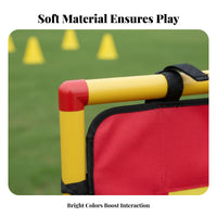 Enhances Hand-Eye Coordination Sticky Ball Target Set Improves Movement Skills Sticky Ball Target Game Indoor & Outdoor Play Hook and Loop Toss Game Promotes Physical Fitness for Preschoolers, Parents, Kindergarten, Backyard, Playground, Parties