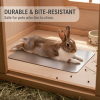 Pet Cooling Aluminum Plate for Hamsters, Rabbits, Chinchillas, and Guinea Pigs