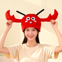 Cartoon Headwear Adorable Funny Animal Costume Hat Soft and Comfortable Sea Animal Costume Hat for Adults, Performances, Parties