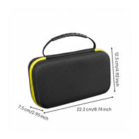 Shock-Resistant-Resistant Hard Shell Multimeter Case Portable Multimeter Carrying Case Zipper Closure Shockproof Instrument Pouch Lightweight for Electricians, Technicians