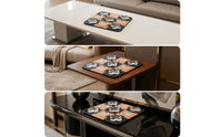 Board with Acrylic Pieces High-Contrast for Interior Designers