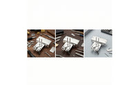 Jewelry Work Clamp Multifunction Bench-Mounted Clamp with Support Rods Jeweler's Vise Stainless Steel Jewelry Vise Aluminum
