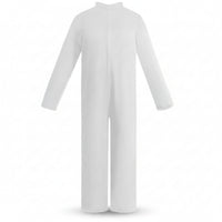 Full Body Jumpsuit Round Neck One-Piece Suit Simple for Children