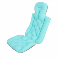 Non-Slip Bathtub Mat Additional Thick Padding Non-Slip Bathtub Pad Padded Bath Mattress Foldable Full Full-Length Bath Pillow