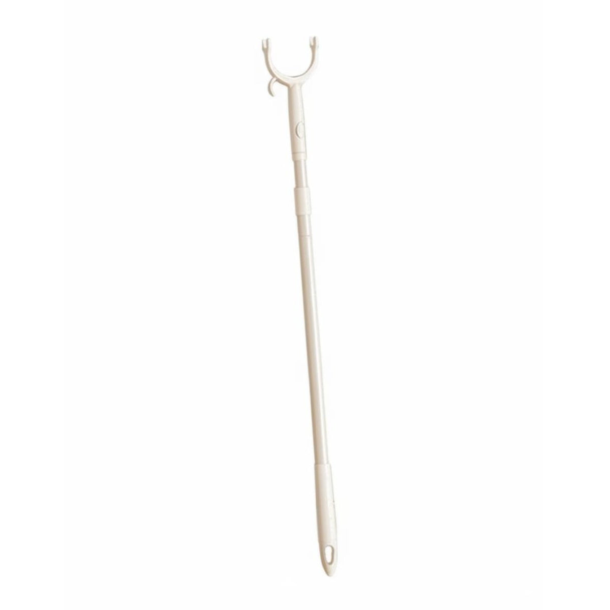 Telescopic Design Clothes grabber Pole Adjustable Length Extendable Garment grabber grabbered end Laundry Tool Extended Range for Dormitory Residents, homeowners, People with restricted Mobility, Balcony, Dorm Room, outdoorsdoors, Closet