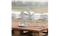 Automatic Clamp with Scissor Mechanism Lifting Clamp with Chain Heavy-Duty Tool for Farmers, Warehouses, Construction Sites, Farms