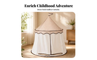 Peaked Roof Indoor Children's Play Tent Small Flag Conical Play Tent Framed Lightweight