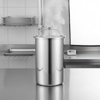 Sausage Steamer Pot Built-in Thermometer Stainless Steel Meat Steamer