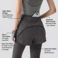Gym Leggings for Women High Waist with Pocket for Running, Quick Dry Nylon Spandex Plus Size Pilates Clothes for Anti Cellulite