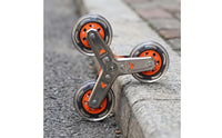 Stair-Climbing Wheel with PU Wheels Non-Slip Stair Climbing Wheel Caster for Hand Trucks