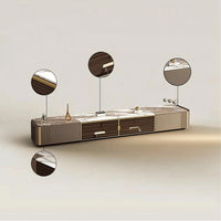 TV Cabinet Contemporary Television Stand Low-Profile TV Stand for Living Room
