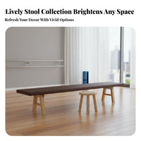 Stable Design Solid Wood Leg Press Bench High Load Capacity Dance Stretching Bench Long-Lasting Gymnastics Balance Stool Reinforced Frame for Dancers, Gymnasts, Children, Home, Gym, School, Kindergarten