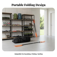 Portable Foldable Watercraft Collapsible Kayak Lightweight Paddling Boat Multi-Functional for Watercraftists, Outdoor Adventurers, Fishing, Kayaking, Watercrafting, Boating
