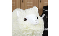 Shielding Cartoon Sheep Wood Cover Soft Sheep Headcover Cute Fluffy Creature Headcover Gift Choice