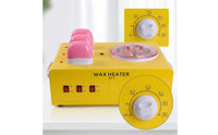 Multi-Chamber Electric Depilatory Heater Countertop Depilatory Heater with Multiple Compartments Easy to Clean Appliance Non-Stick for Beauticians