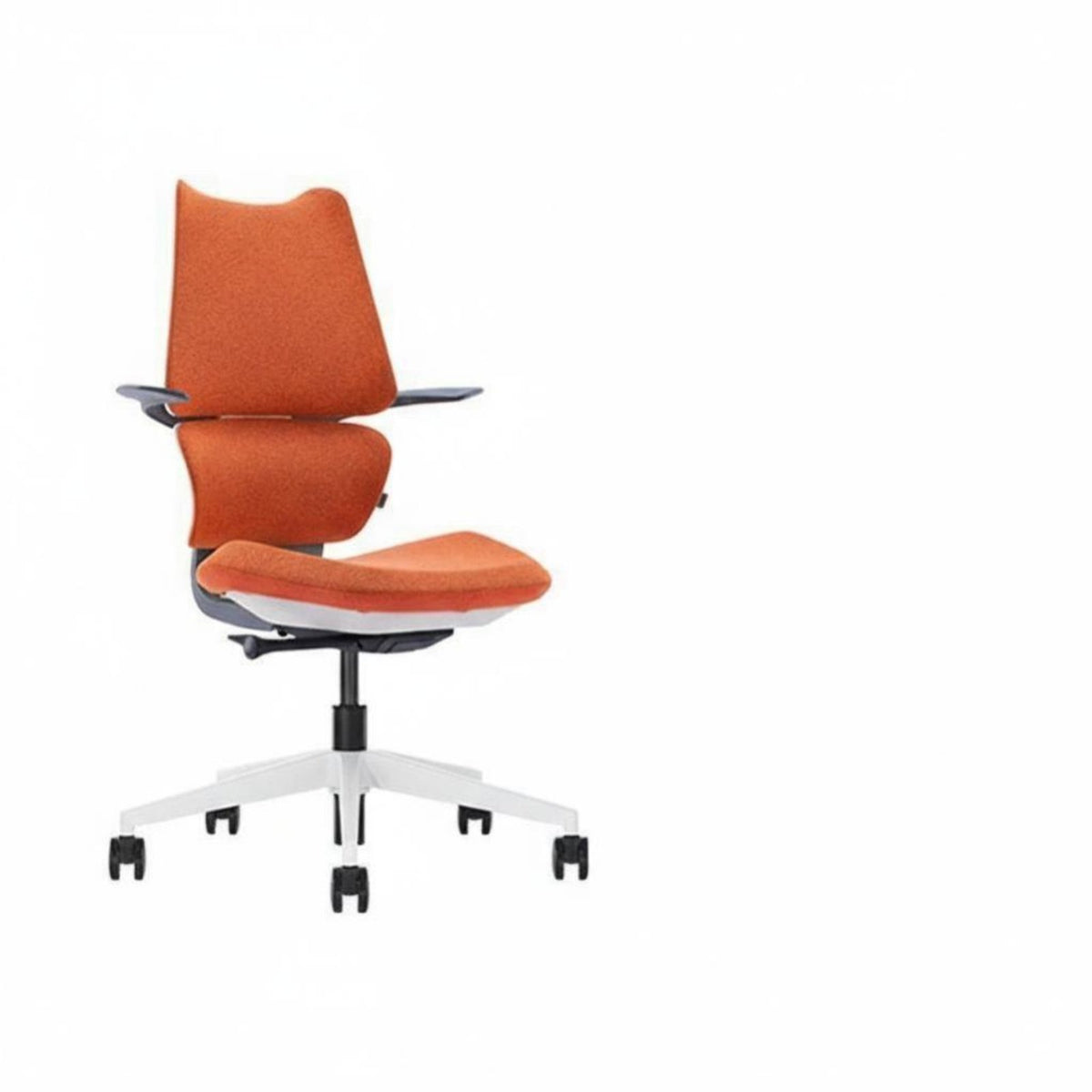 Height Adjustable Ergonomic Saddle Stool rotating Function Desk Chair Wheeled Base Office Seating effortless Rolling Casters for Students, Teenagers, Home Users, Study Room, Bedroom