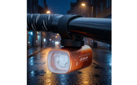 Two-Wheeler Front Light Rechargeable Bike Headlight with Bracket Bike Front Light 1300lm Two-Wheeler Headlight 2400mAh