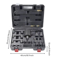 Pneumatic oil Injector Puller Kit Automotive with Case for Mechanics, Hobbyists, Garage