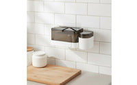 No Punch Tissue Storage Box Material Multifunctional Washroom Organizer for Kitchen