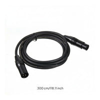 3-Pin   Cable Noise Reduction Male to Female   Cable Braided Insulation 3-Pin Audio Cord for Artists