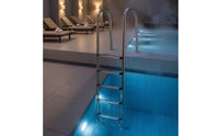 Pool Handrail Ladder Rust Resistant 5-Step Pool Ladder Rustproof for for Below-Ground Pools Pools