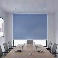 Blackout Roller Blind Long-Lasting Blackout Roller Shade Window Blind with Pull Chain Thick Shade Loop Chain Compact Design