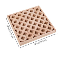 Sorting and Stacking Toy Child-Centered Wooden Shape Sorter Preschool Shape Sorter Puzzle for Playroom