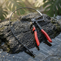 Flexible Hose Clamp Pliers Long Reach Hose Clamp Pliers Heavy Duty for Mechanics, Engine Bays