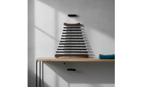 Wind Chime with Mallet 10-Tone Bar Chime with Bag Percussion Instrument Suspended Black for Meditators, Meditation