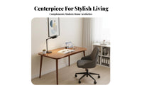 Economical Single Person Study Desk Modern Design Writing Table Minimalist design Household Furniture Simple framework for Students, Teenagers, Remote Workers, Home Office, Dorm Room, Bedroom, Creative Studio