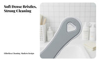 Shoe Cleaning Brush Multifunctional Shoe Scrub Brush Dense Fibers S for Athletic Shoe Collectors, Homemakers, Household, Washroom, Kitchen