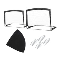 Easy to Assemble Kids Soccer Goal Stable Indoor Outdoor Soccer Goal