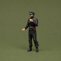 1:72 Scale Figure Pre-Painted Combatant Figure Non-Assembly Miniature for Display