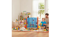 4 in a Row Game Educational Kids Four in a Row Toy Smooth Edges Score Four Game for Parents and Children, Families