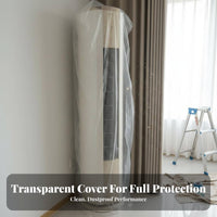 Air Conditioner Cover Dust Resistant Floor Standing Air Conditioner Dust Cover Dampness-Resistant Vertical Air Conditioning Unit Guard Film