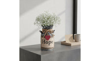 Galvanized Iron Flower Container Decorative Rustic Metal Planter Multipurpose Use Galvanized Bucket for Dining Table